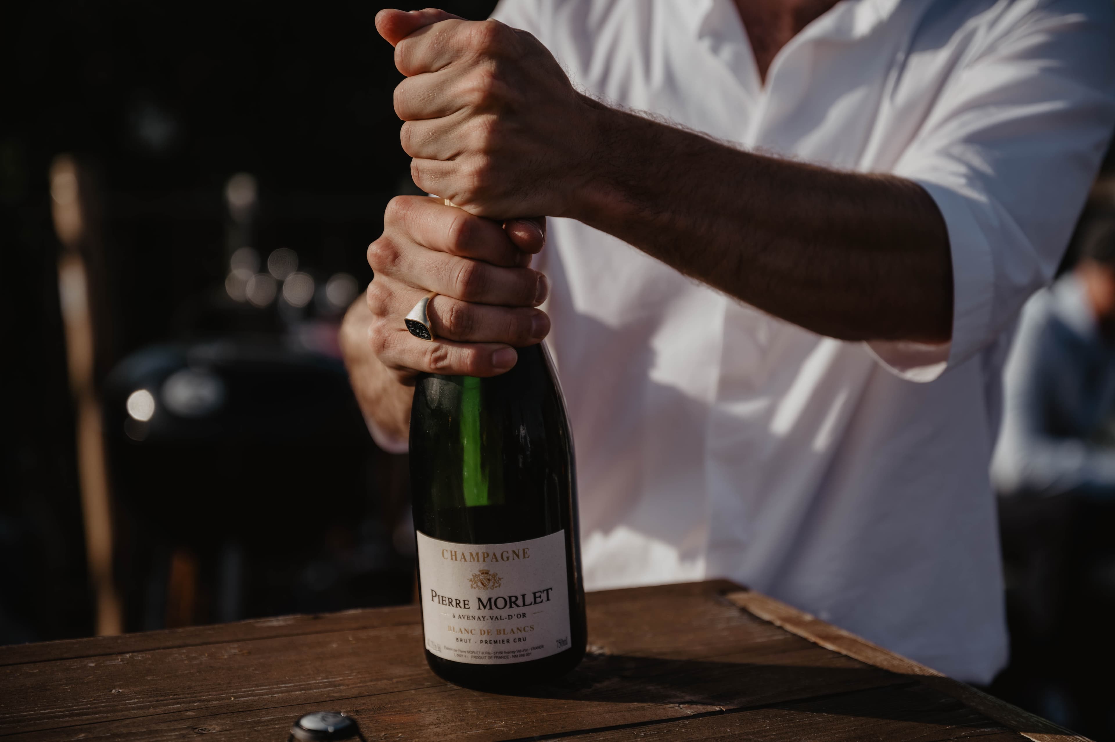 Product image of a champagne bottle