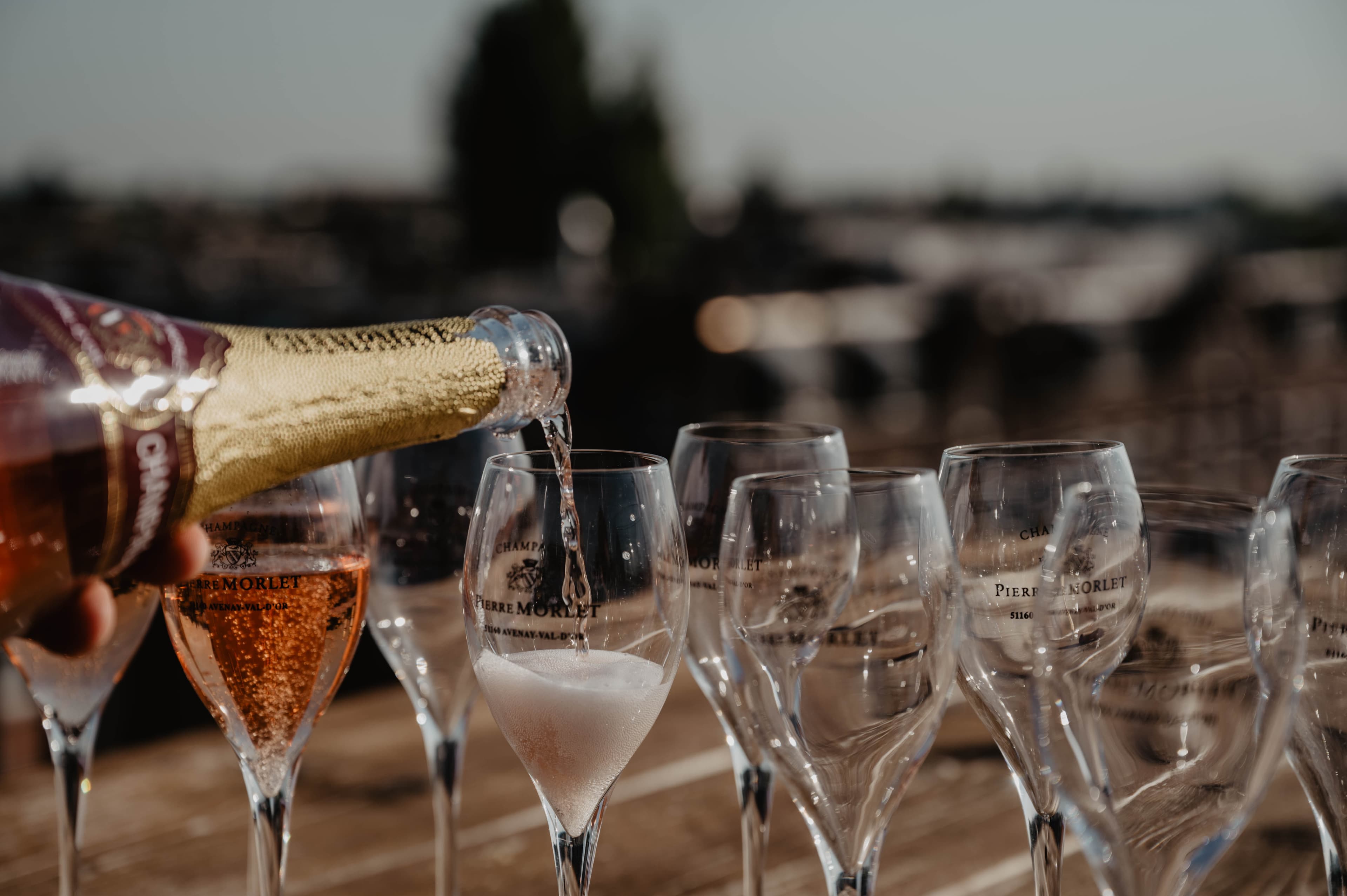 Product image of a champagne bottle