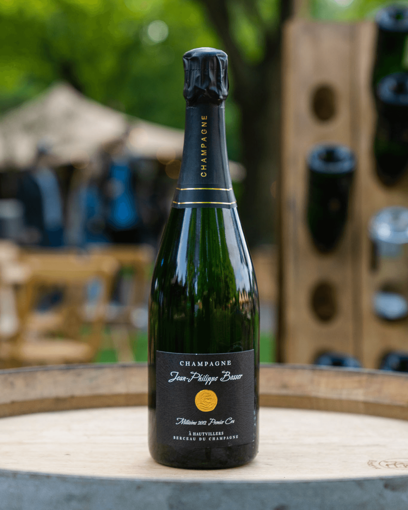 Product image of a champagne bottle