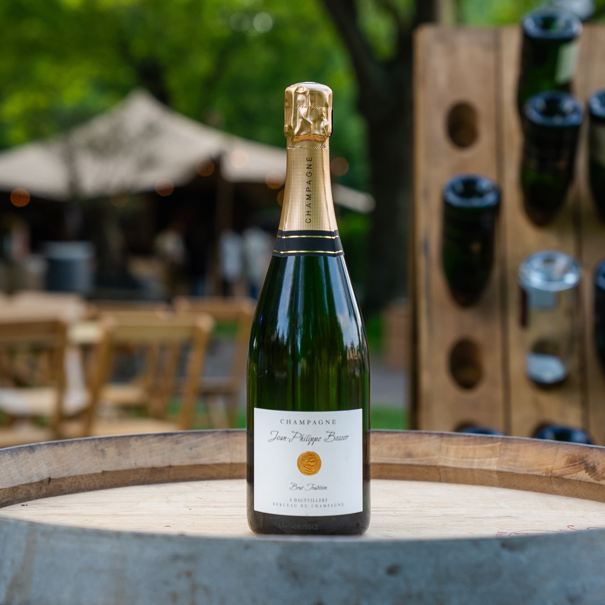 Product image of a champagne bottle